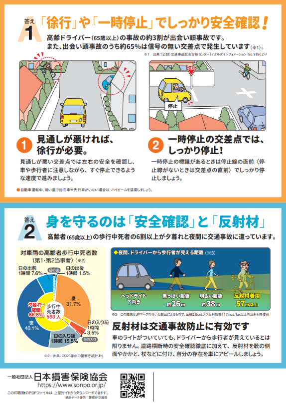 チラシ裏面